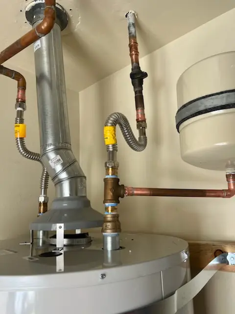 Water heater installation and plumbing repair in Moreno Valley